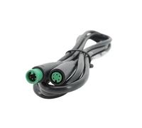 1 metro M6 2 3 5 pines núcleo macho a hembra Cable de acoplamiento conector clavija Scooter a prueba frenos 6mm(5pin)