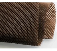 1 METRO Tejido transpirable rejilla 3D Marrón Ancho 220cm HAPPERS