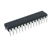 1 microcontrolador DIP28 PIC16F886 PIC16F886-I/SP en línea DIP-28 microcontrolador que puede disparar recto