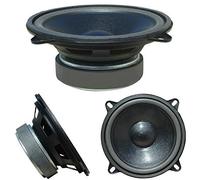 1 MID WOOFER MASTER AUDIO CW500/4 CW 500/4 altavoz 13,00 cm 130 mm 5" 40 vatios rms 80 vatios max impedancia 4 ohmios para coche 92 db suspensión blanda negro, 1 pieza