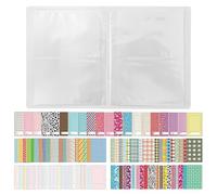 1 Mini Álbum De Fotos De 80 Marcos, 100 Pegatinas Decorativas para Fotos, Álbum De Fotos De 3 Pulgadas, Pegatinas para Marcos De Fotos, Almacenamiento De Fotos, Accesorios para Fotos