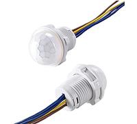 1 mini interruptor de sensor de movimiento para armario, 110 V, 220 V, interruptor de luz infrarrojo automático con sensor de movimiento