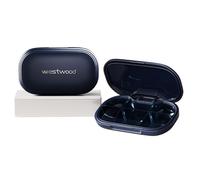 1 mini organizador de pastillas azul, 6 compartimentos, compacto y elegante, pastillero de viaje y camping, portátil y a prueba de humedad para almacenar vitaminas, medicamentos y suplementos