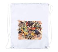 1 Mochila DE Cuerdas Tensui no Sakuna of Rice and Ruin hime Playa Piscina Picnic Excursion Personalizada