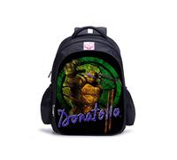 (1)Mochila escolar periférica de anime de las Tortugas Ninja mutantes adolescentes, transpirable, con