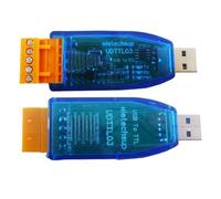 1 módulo de puerto serie UART PC COM con salida VCC de 12 V y 5 V, convertidor USB a RS485 RS232 TTL for, IO, HMI, MCU, PTZ, depuración de hogares inteligentes.(USB TO TTL)