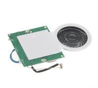 1 módulo de sonido con luz de botón y control magnético, tiempo de grabación de 16 minutos para tarjetas de felicitación, modelos de cosplay, verde, 45 x 40 mm, plástico (B)