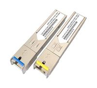 1 módulo SFP de 1,25 Gbps, transceptor de fibra óptica mini GBIC SC 3/10/20/40/100 km(3Pair 3km 1310 1550)