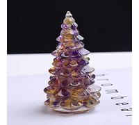1 molde de silicona para árboles de Navidad de grava de cristal natural, decoración de resina, molde para hacer manualidades, decoración del hogar, estilo 4, 1 unidad