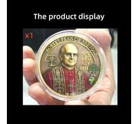 1 moneda de aleación León XIV, colección de monedas papales