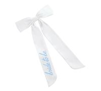 1 moño para el pelo para novia, accesorios para el cabello, lazos para el pelo, borlas, lazo para una ocasión inolvidable de boda