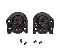 1. Montaje De Viseras Cascos ABS: Cierre Seguro Liberación Rápida Diseño Liviano Resistente A Impactos Base con Visera Amigable