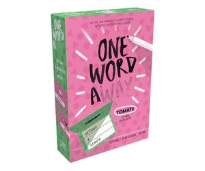 1 More Time Games, One Word Away, versión DE, juego de fiesta rápido para 2-8 jugadores a partir de 8 años, juego de palabras cooperativo con 20 minutos de tiempo de juego por partida