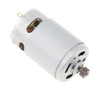 1 motor de CC RS550 de 12 V, 14,4 V, 16,8 V, 18 V y 25 V, micromotor eléctrico con caja de engranajes de alto par de 9/11/12/13/14/15 dientes.(12V)