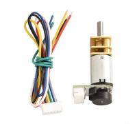 1 motor de engranaje de metal DC 6 V con codificador para GA12 para rueda dentada N20 de alto par de repuesto eficiente para robots pequeños (500 RPM)