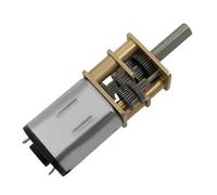 1 motor de engranaje GA12-N20 DC 3V 6V 12V Micro Metal Gear Wheel Gear Motor 30/50/60/100/150/200/300/600/1000RPM (10RPM, 6V)