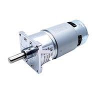 1 motor de engranajes 42 mm 25 W 775 DC 12 V 24 V baja velocidad CW/CCW ZX-42GA775F 10-955 RPM (55 rpm, 24 V con soporte)