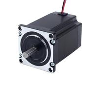 1 motor paso a paso de 23 V, 57 x 76 mm, 1,9 Nm, 2,8 A, bifásico, eje de 8 mm de diámetro, 4 conductores