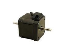 1 motor paso a paso de 42 x 42 mm, eje doble, 0,4 Nm, 17 pulgadas de longitud, 38 mm, 4 cables, 1,5 A, 2 fases
