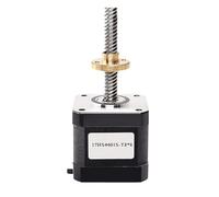 1 motor paso a paso de tornillo de cuatro cables bifásico de alta precisión 17HS4401S-T8-1.5A, for un funcionamiento suave y posicionamiento preciso(T8-50mm Lead 8)