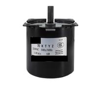 1 motor síncrono de baja velocidad 70KTYZ 40W 220VAC - dirección ajustable - Alto par (110 rpm)