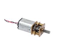 1 motorreductor de caja de engranajes metálico de baja velocidad, 5 V CC, N20, 40/60/28/150/300/110 RPM