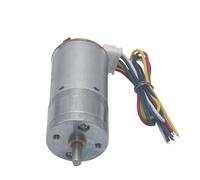 1 motorreductor de CC de 6 V, 12 V y 24 V con kit de codificador, micromotor reductor de velocidad.(170RPM,6V)
