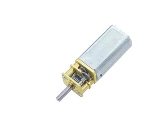 1 motorreductor micro 13GA-050, 6V/12V, velocidad ajustable, tamaño pequeño, gran avance y retroceso, motor de engranajes metálicos(12V57RPM)