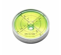 1 nivel de burbuja de ojo de diana, aluminio resistente a los impactos, impermeable, a prueba de polvo, de alta precisión para contratistas, bricolaje, carpintería