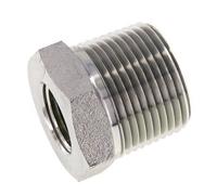 1'' NPT x 1/2'' NPT M/F Anillo reductor de acero galvanizado 140 Bar - Hidráulico
