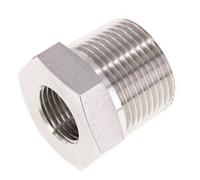 1'' NPT x 1/2'' NPT M/F Anillo reductor de acero inoxidable 140 Bar - Hidráulico