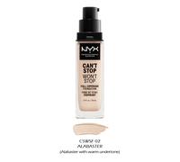 1 NYX Can'T Stop Won'T Full Coverage Foundation CM Recoger Su 1 Color " Joy's