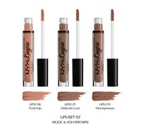 1 NYX Labios Lencería Líquido Pintalabios Mate - 3 Pieza Set CM Recoger Su 1