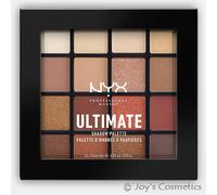 1 NYX Ultimate Sombra Paleta Ojo " USP03 - Cálido Neutros" Joy's Cosméticos