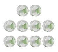 1 o 10 fundas de silicona coloridas a prueba de niños, protectores de enchufe eléctrico para el hogar, a prueba de bebés, tapa de toma de corriente eléctrica