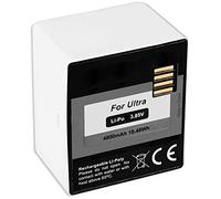 1 o 2 baterías compatibles con Arlo Ultra, Arlo Pro 3 [polímero de Litio - 4800 mAh - 3,85 V - sustituye a batería Original VMA5400]