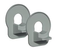 1 o 2 soportes de tubo de manguera de piscina con calcomanías de doble cara para una instalación segura y prevención de deslizamientos para piscinas Intex (2 piezas)