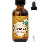 #1 Organic Jojoba Oil ★Certified Organic by USDA,100% Pure & Natural ★ Cold Pressed Virgin, Unrefined ★ Amber Glass Bottle and Glass Eye Dropper for Easy Application ★ US Organic ★2 oz (60 ml) by US Organic