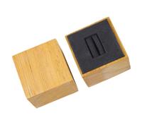 1 organizador de anillos para exhibición de joyas, color gris oscuro