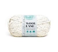 (1 ovillo) Lion Brand Hilo Wool-Ease Thick & Quick Bulky Yarn, Trigo