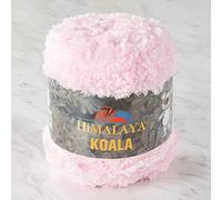 1 ovillo/madeja de hilo de chenilla Koala del Himalaya, 100 g/3.5 onzas, 100 m/109 yardas, 100% micro poliéster, hilo grueso voluminoso, hilo de bebé, para amigurumi, mantas de bebé y decoración del