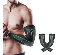 1 Paar Sport Coderas deportivas Compress coderas para tendinitis para Hombre y Mujer Manguitos Ciclismo Manga de Compresión para Soporte de Codo para Epicondilitis,Artritis, Golfista, Tenista,Fitness