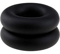 1 Pack Mens Thick Silicone Small Toys Daily Accessories (Black), Leather