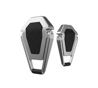 (1 paio) 2 pezzi Supporto pieghevole in metallo per laptop Supporto per laptop da tavolo antiscivolo