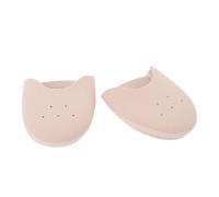 1 Pair Ballet Pointe Toe Pads Soft Cushion Toe Protector with Breathable Holes, Comfortable Dance Shoe Inserts for Ballet Slippers, Suitable for Teen and Adult Dancers