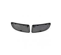 1 Pair Front Hood Grille Cover 1718800385 Stylish Look Protective Front Bonnet Grille Vent Cover for SLK280 SLK350 SLK300 SLK55 Glossy Black