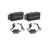 1 Pair Gigabit Mini SFP Media Converter Single Fiber Single Mode SFP and RJ45 SC Port 3km Fiber Optic Transceiver Receiver Compatible with U