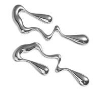 1 Pair Irregular Dangle Earrings Artistic Exaggerated Jewelry Women Lightweight Comfortable Everyday Wear Special Occasions Present for Christmas and Birthdays
