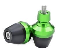 1 Pair M6 Screw Motorcycle Front Fork Frame Sliders Screw Bolt Crash Protection Compatible with BMW (Color : Black, Size : A)(Green)