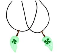 1 Pair Necklace Clavicle Chain Neck Hanging Decor Novel Dried Flower Jewelry Personalized Pendant Resin